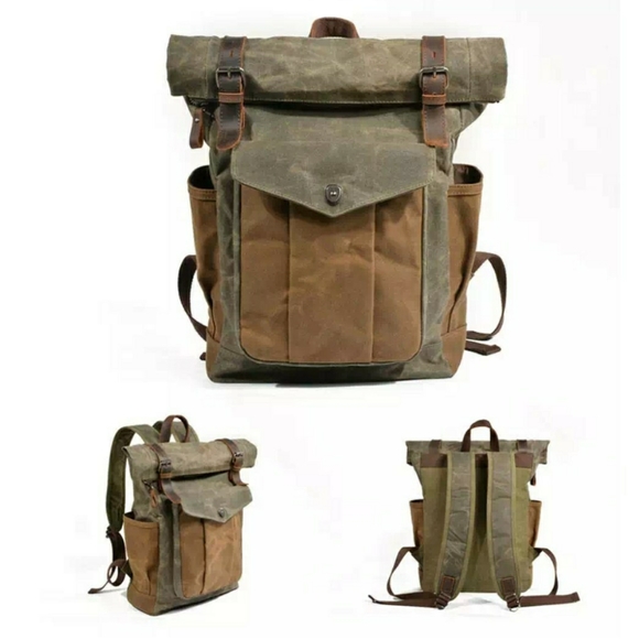 LukeCase Waxed Canvas Bag - Picture 1 of 12